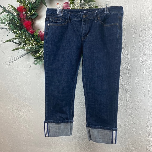 Banana Republic Denim - Banana Republic Cuffed Jean Capris Size 10